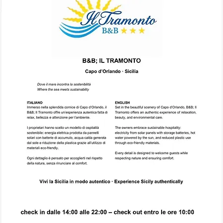 Il Tramonto Bed & Breakfast Capo d'Orlando